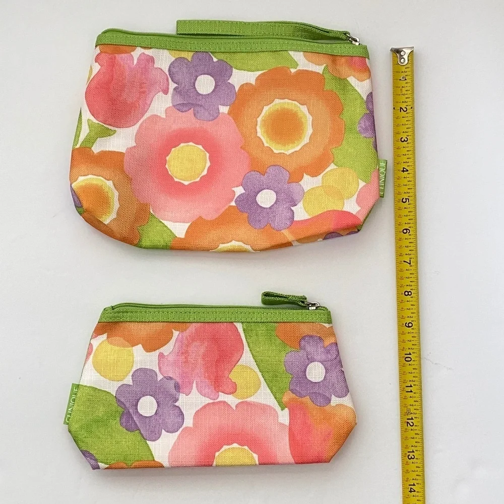 Clinique (Set of 2) Cosmetics Bags NWOT
